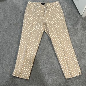 Tan Polka Dot Pants